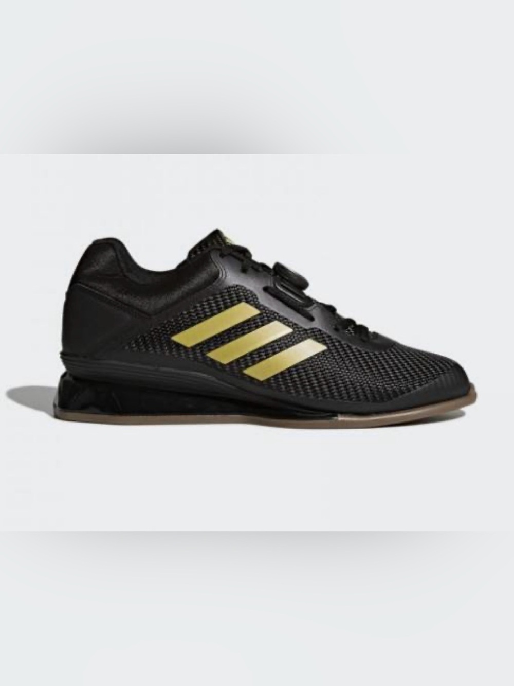 Adidas Leistung 16 II NBY BOA Mens Weightlifting Shoes Black AC6976 Sz 13.5